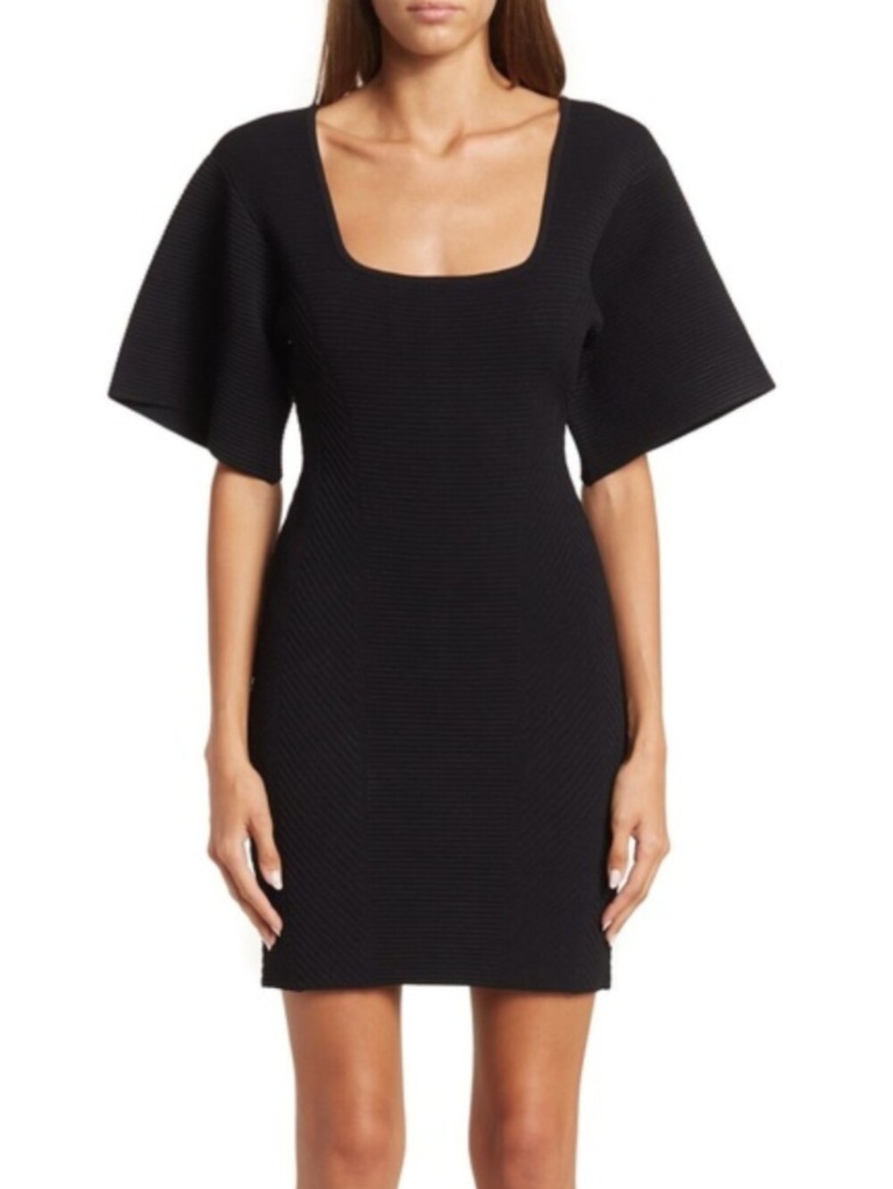 Herve Leger Contour Corset Mini T-Shirt Dress - Size XS